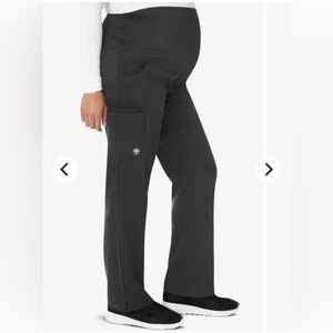 HH Works by Healing Hands 6 pocket STRETCH Maternity Scrub Pants